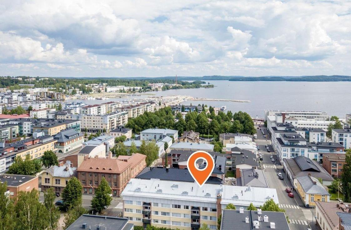 City Apartment Snellmaninkatu 22 A, Yksityinen Pistokkeellinen Paikoitus Sisaeltyy Hintaan Kuopio Ngoại thất bức ảnh